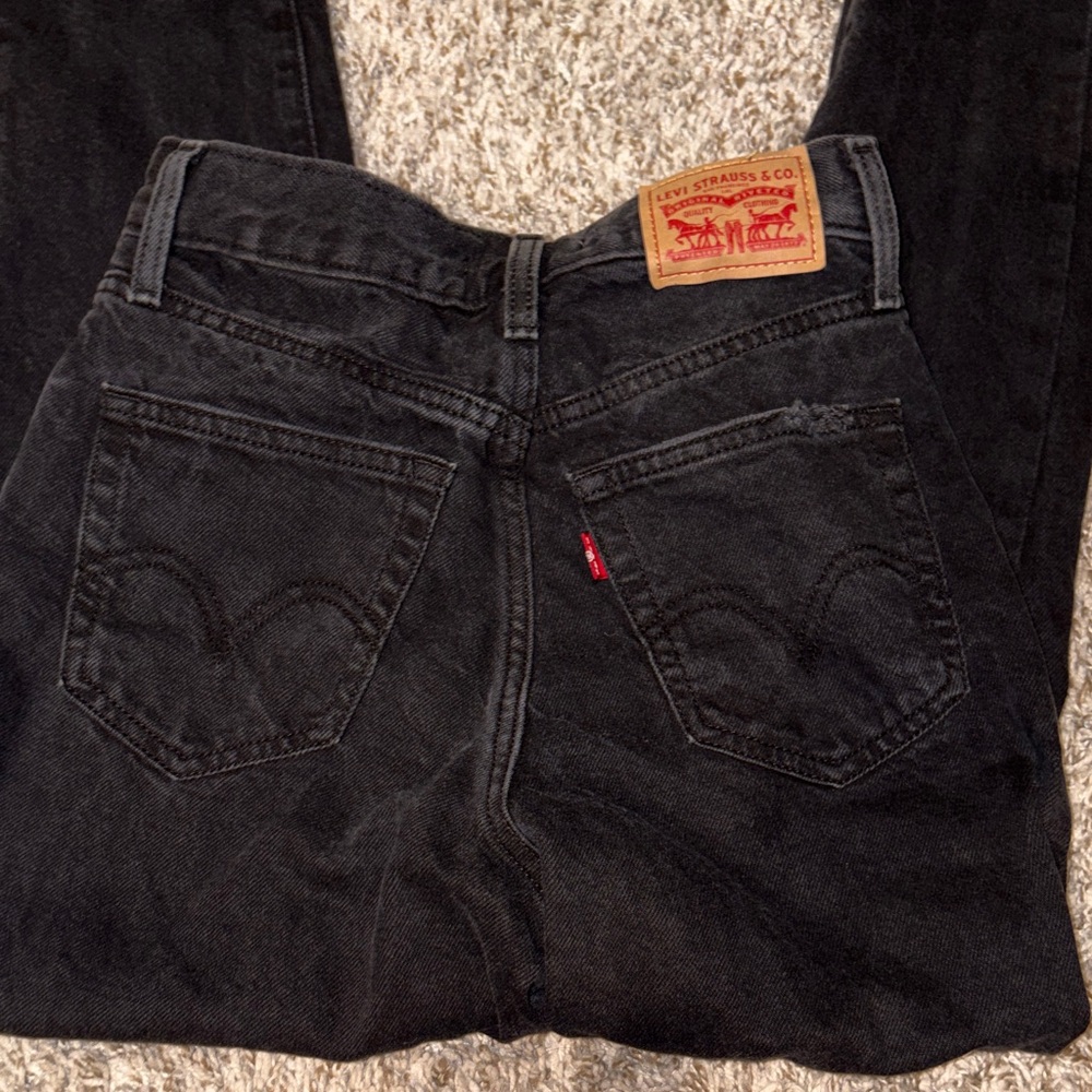 Levi's Charcoal Denim Pants
